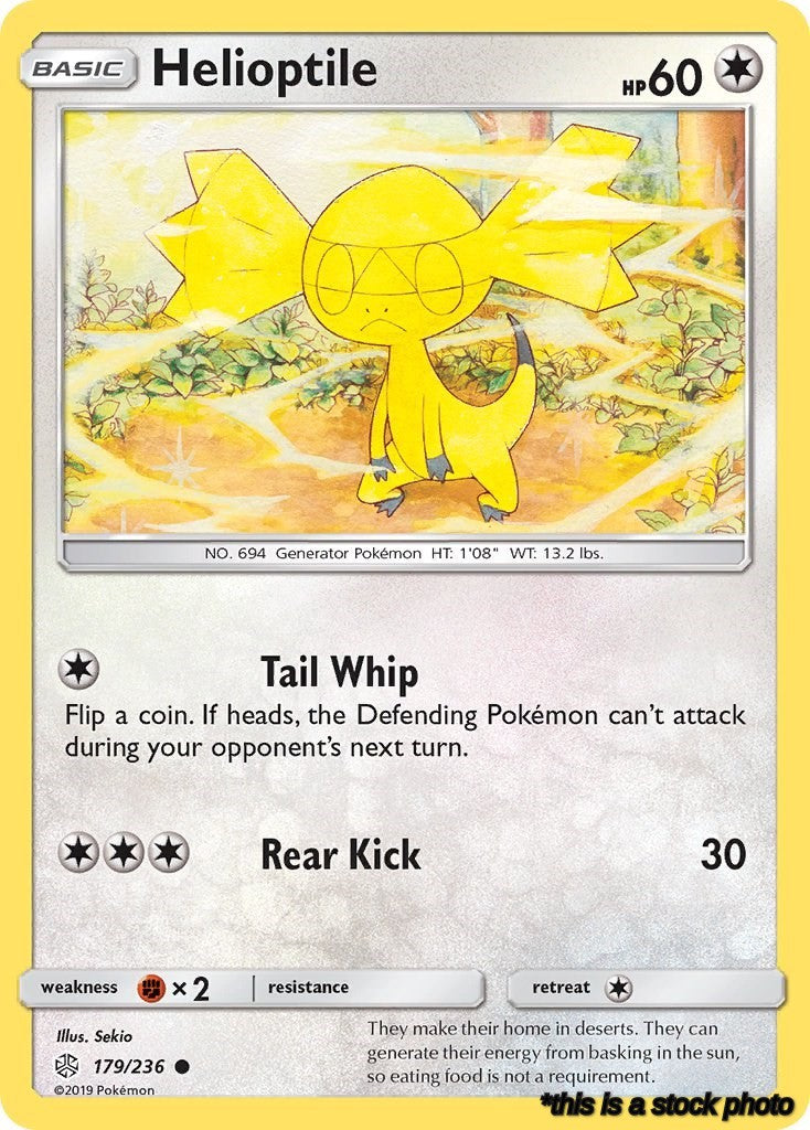 Normal Helioptile [179/236 Near Mint ]