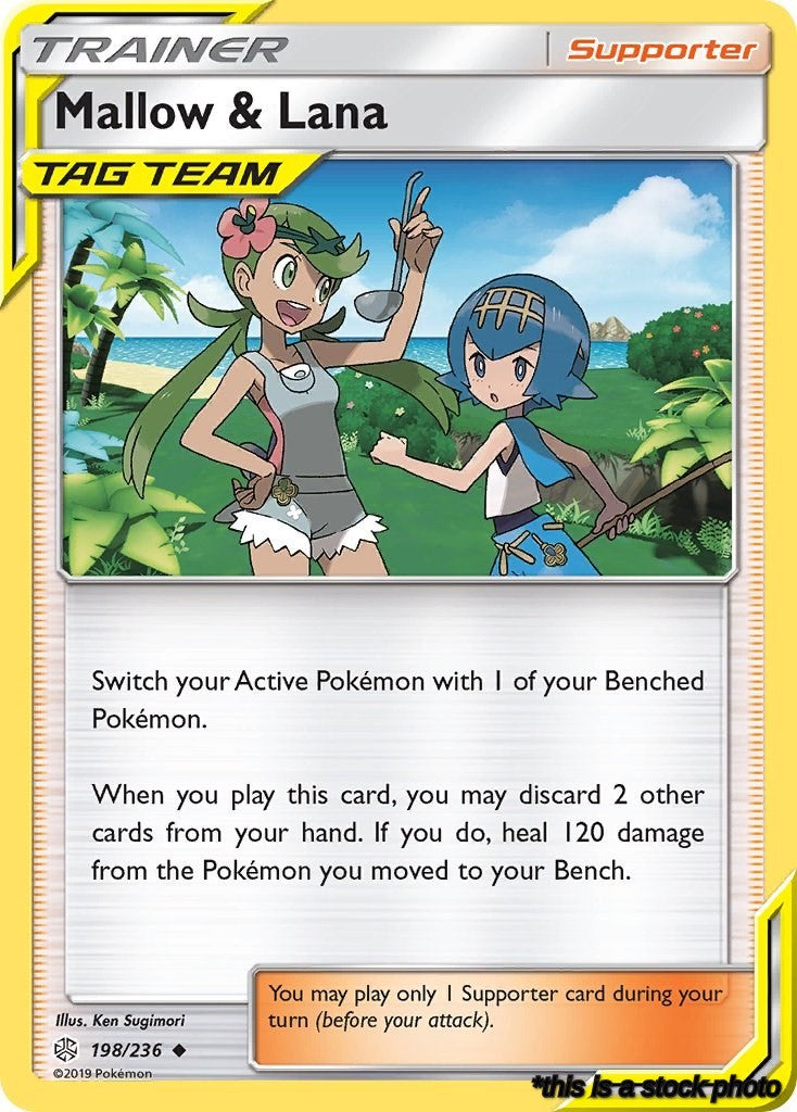 Uncommon Mallow & Lana [198/236 Lightly Played ]