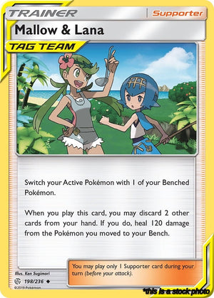 Uncommon Mallow & Lana [198/236 Lightly Played ]