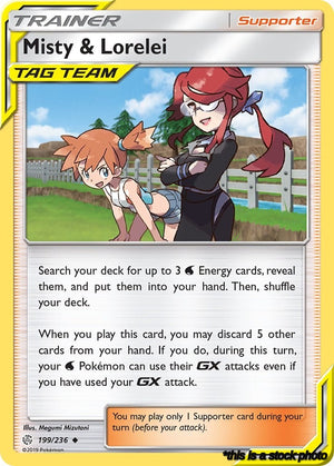 Normal Misty & Lorelei [199/236 Near Mint ]