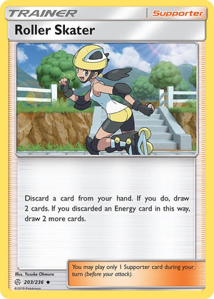 Uncommon Roller Skater [203/236 Near Mint ]