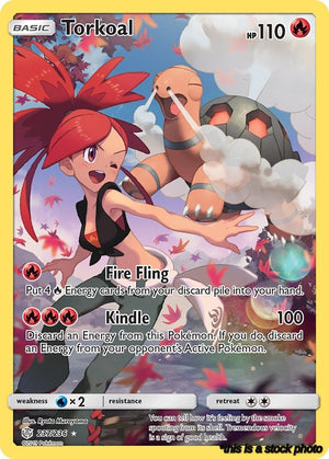 Secret Rare Torkoal (Secret) [237/236 Near Mint ]