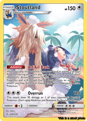 Holofoil Stoutland (Secret) [248/236 Near Mint ]