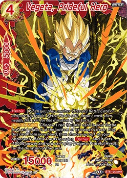 Vegeta, Prideful Hero [BT8-125]