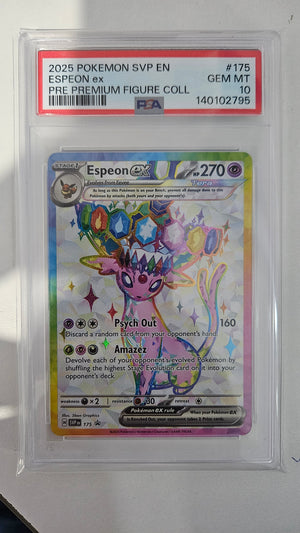 PSA 10 Espeon ex - 175 [SVP EN 175 Gem Mint]