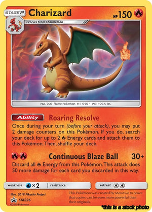 SM226 Charizard Promo Holofoil