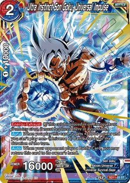 Ultra Instinct Son Goku, Universal Impulse [SD11-03]