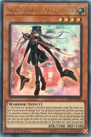 Unlimited Sky Striker Ace - Roze [IGAS-EN020 Near Mint] Ultra Rare