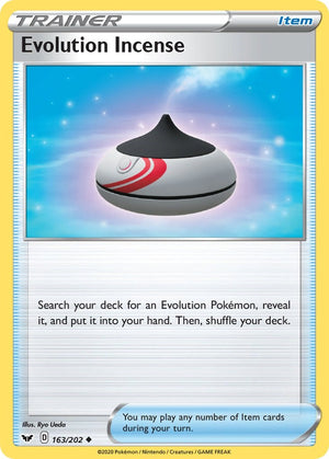 Uncommon Evolution Incense [163/202 Lightly Played ]