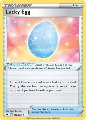 Uncommon Lucky Egg [167/202 Near Mint ]
