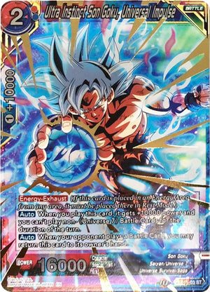 Ultra Instinct Son Goku, Universal Impulse (Gold Stamped) [SD11-03]