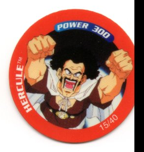 Hercule - Dragon Ball Z Tazo 15/40
