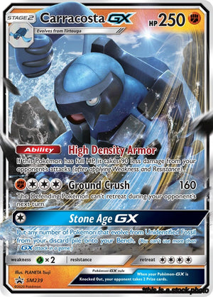 Holofoil Carracosta GX - SM239 [SM239 Near Mint ]
