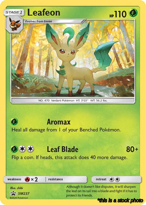 SM237 Leafeon Promo Normal