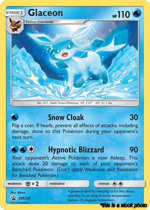 SM238 Glaceon Promo Normal