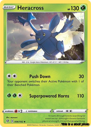 Normal Heracross [006/192 Lightly Played ]