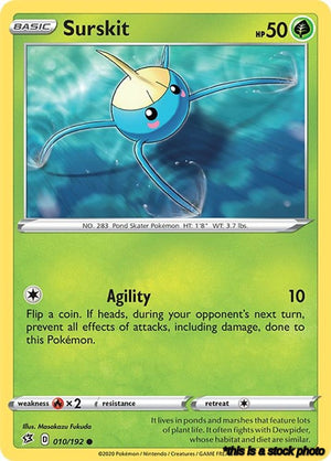 Normal Surskit [010/192 Lightly Played ]