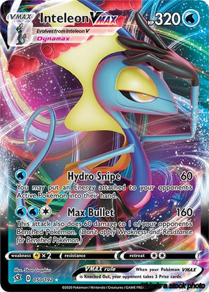 050/192 Inteleon VMAX Ultra Rare Holofoil