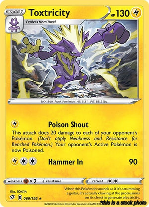 Normal Toxtricity [069/192 Near Mint ]