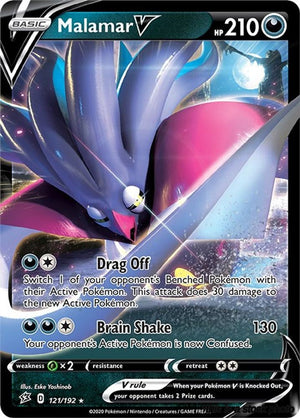 Holofoil Malamar V [121/192 Near Mint ]