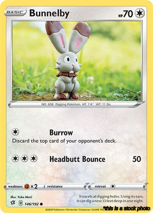 Normal Bunnelby [146/192 Lightly Played ]