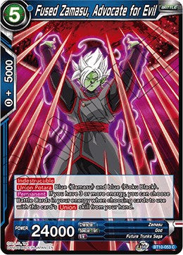 BT10-053 Fused Zamasu, Advocate for Evil
