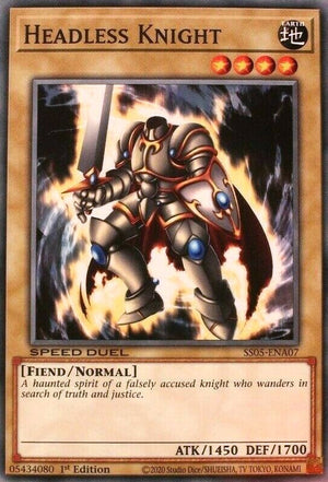 1st Edition Headless Knight [SS05-ENA07 Near Mint] Common / Short Print