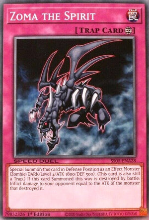 1st Edition Zoma the Spirit [SS05-ENA28 Near Mint] Common / Short Print