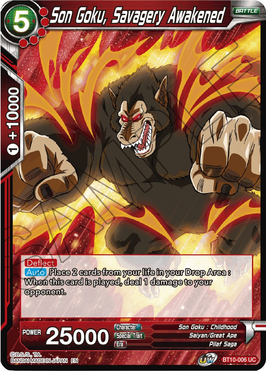 Son Goku, Savagery Awakened