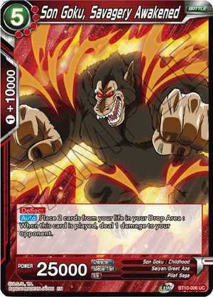 BT10-006 Son Goku, Savagery Awakened