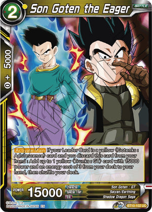 BT10-102 Son Goten the Eager