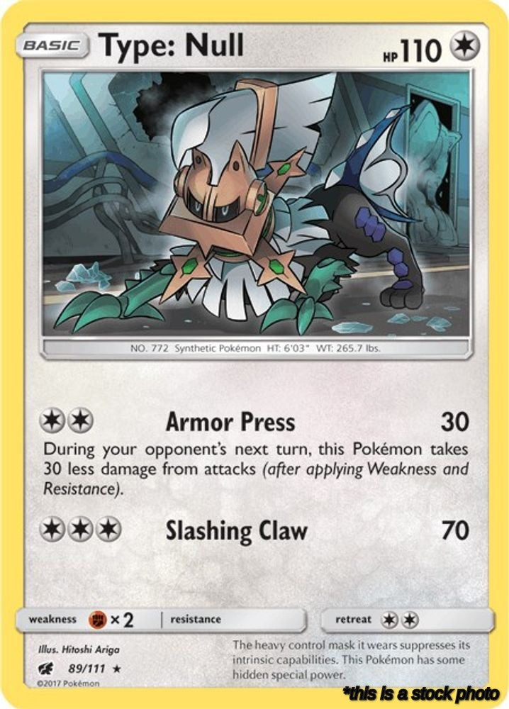 Type: Null - 89/111 (SM Crimson Invasion)