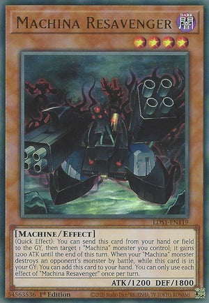 1st Edition Machina Resavenger [LDS1-EN119 Near Mint] Ultra Rare