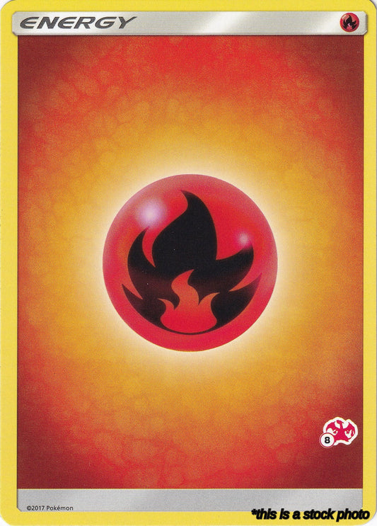 Fire Energy (#8 Charizard Stamped)