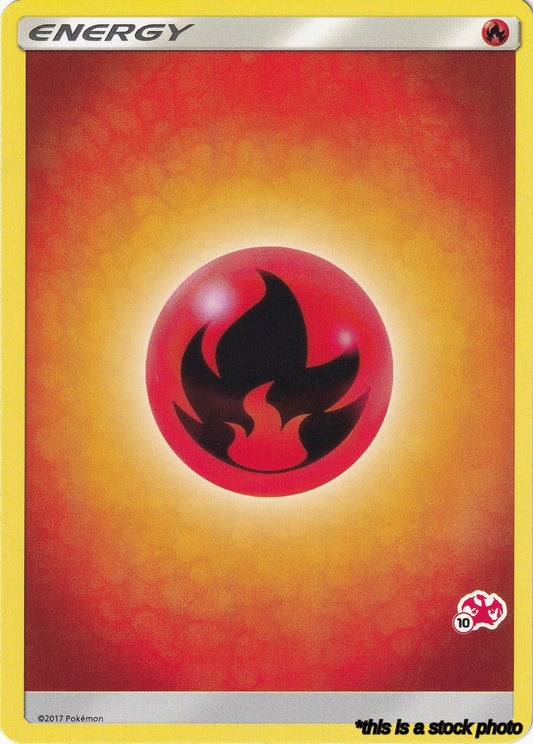Fire Energy (#10 Charizard Stamped)