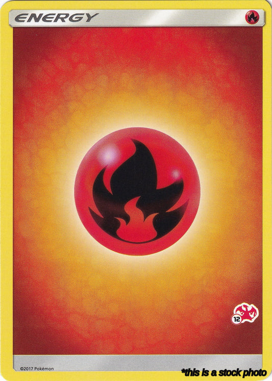 Fire Energy (#12 Charizard Stamped)
