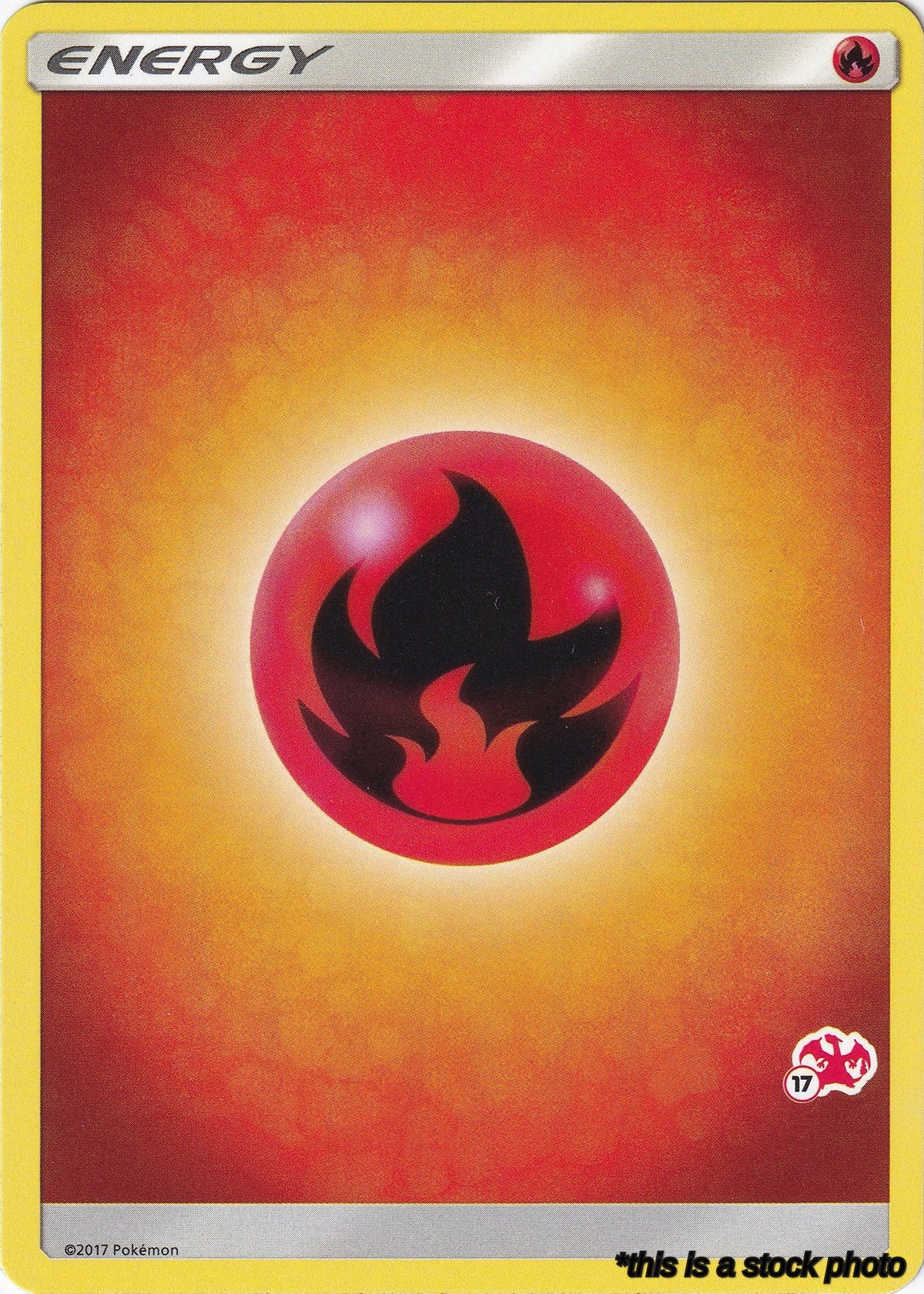 Fire Energy (#17 Charizard Stamped)