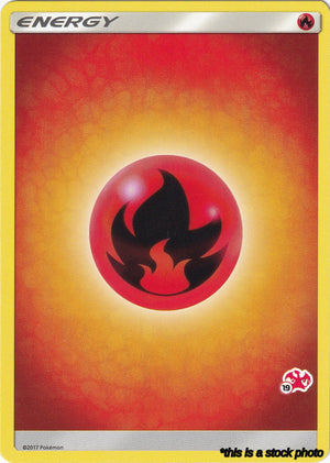 19 Fire Energy (#19 Charizard Stamped) Promo Normal Near Mint