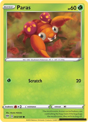 Common Paras [003/189 Lightly Played ]