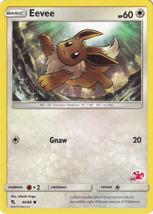 Promo Eevee - 49/68 (#26 Charizard Stamped) [049/068 Near Mint ]