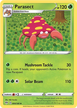 Uncommon Parasect [004/189 Lightly Played ]