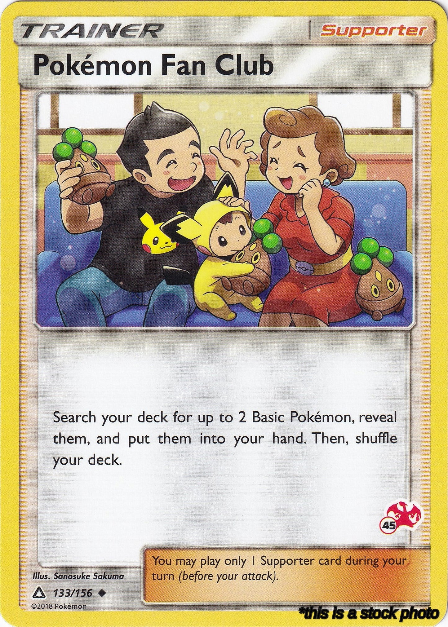 Pokemon Fan Club - 133/156 (#45 Charizard Stamped)