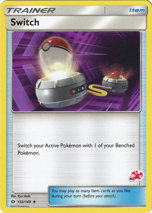 Promo Switch - 132/149 (#40 Charizard Stamped) [132/149 Lightly Played ]