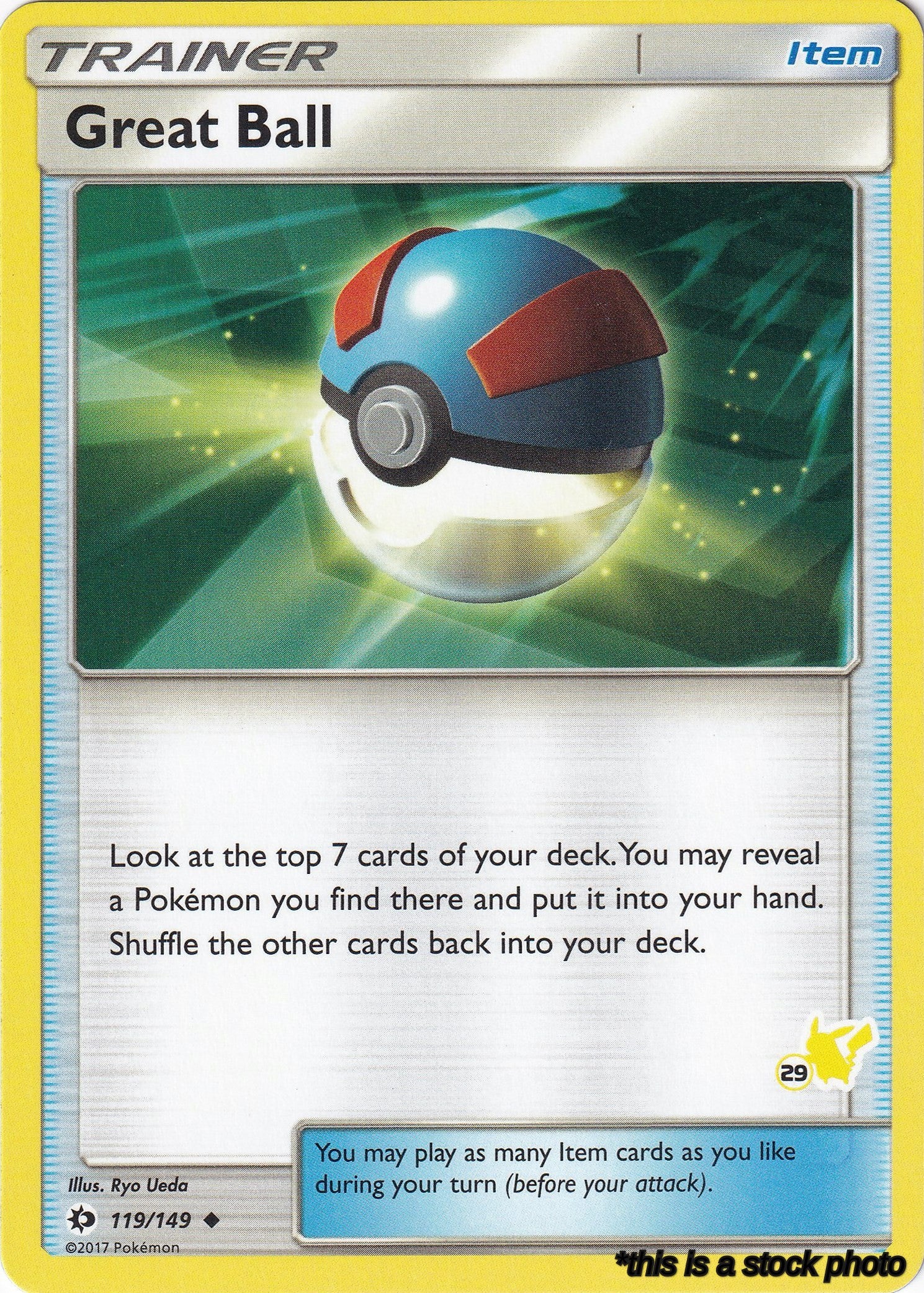 Promo Great Ball - 119/149 (#29 Pikachu Stamped) [119/149 Lightly Played ]