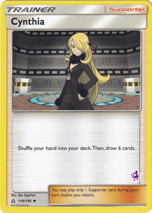 Promo Cynthia - 119/156 (Mewtwo Stamped) [119/156 Near Mint ]