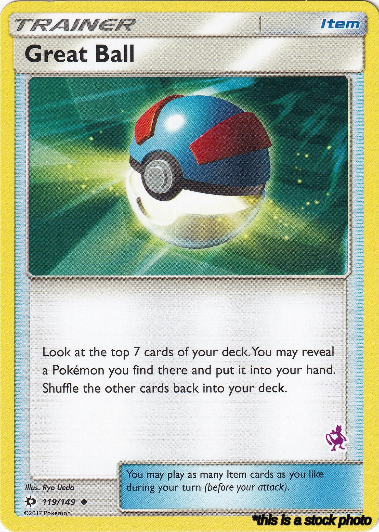 Promo Great Ball - 119/149 (Mewtwo Stamped) [119/149 Lightly Played ]