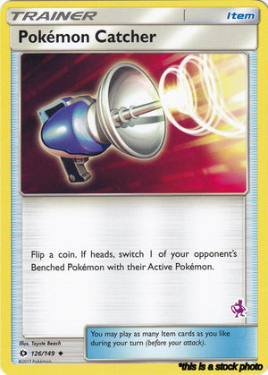 Normal Catcher - 126/149 (Mewtwo Stamped) [126/149 Heavily Played ]