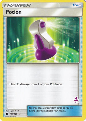 Promo Potion - 127/149 (Mewtwo Stamped) [127/149 Lightly Played ]