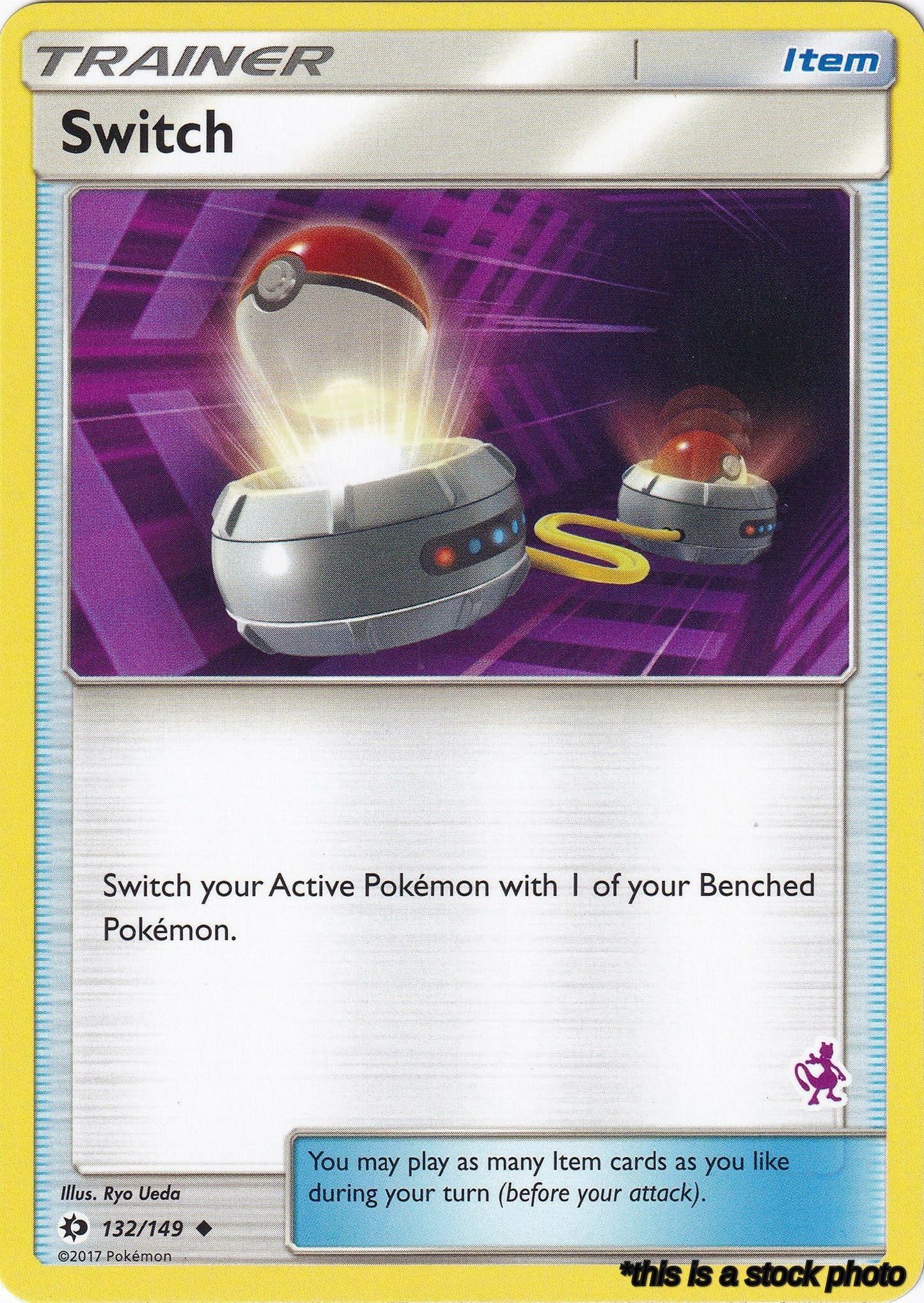 Switch - 132/149 (Mewtwo Stamped)