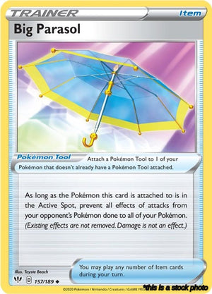 157/189 Big Parasol Uncommon Normal